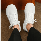 Laurel | Comfortable Wide Toe Leather Shoes for All - Day Wear - Montrell