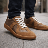 Caspian | Retro Sneakers with Mixed Panel Upper | Men - Montrell