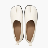 Verona | Microfiber Leather Women’s Split - Toe Ballet Flats - Montrell