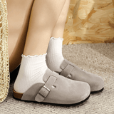 Aveline | Lightweight Suede Women’s Clogs - Montrell