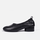 Verona | Microfiber Leather Women’s Split - Toe Ballet Flats - Montrell