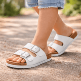 Isabellaa | Summer Genuine Leather Non - Slip Unisex Slides for Kids - Montrell