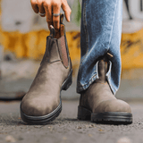 Oliver | Full - Grain Leather Chelsea Boots for Men and Women - Montrell