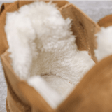 Sunka | Real Suede Mens Slippers with Faux Fur Lining for Comfort - Montrell