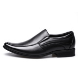 Gaines | Premium Leather Slip - On Shoes for Men with Memory Foam Insole - Montrell