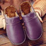 Lorian | Winter Waterproof Leather Men’s Slippers - Montrell