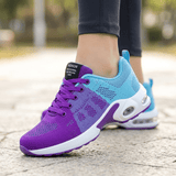 Oberon | Premium Comfort Women's White Sneakers for Walking - Montrell