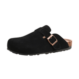 Benton | Lightweight Genuine Suede Women’s Clogs - Montrell