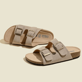 Elias | Summer Genuine Suede Women’s Sandals - Montrell
