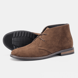 Costner | Tan Nubuck Leather Chukka Boots - Montrell