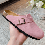 Aveline | Lightweight Suede Women’s Clogs - Montrell