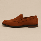 Alden | Suede Penny Loafers for Men’s Casual Footwear - Montrell
