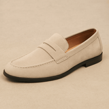 Alden | Suede Penny Loafers for Men’s Casual Footwear - Montrell