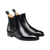 Arden | Premium Black Calf Leather Chelsea Boots - Montrell