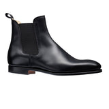 Arden | Premium Black Calf Leather Chelsea Boots - Montrell