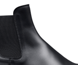 Arden | Premium Black Calf Leather Chelsea Boots - Montrell