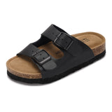 Isabellaa | Summer Genuine Leather Non - Slip Unisex Slides for Kids - Montrell