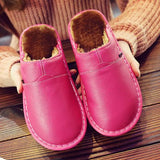 Lorian | Winter Waterproof Leather Men’s Slippers - Montrell