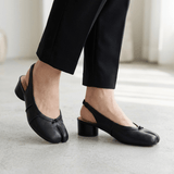 Hayes | Microfiber Leather Shoes | Women | Sandal Pumps - Montrell