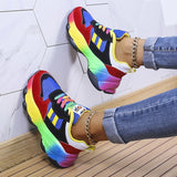 Bailey | Supportive Orthopaedic Rainbow Shoes - Montrell