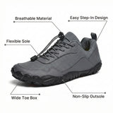 Iskander | Spring Barefoot Shoes | Unisex Hike Footwear - Montrell