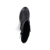 Sophia | Classic Black Ankle Boots for Women with Zipper Closure - Montrell