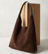Chantelle | Premium Vegan Suede Tote Bag with Spacious Interior - Montrell