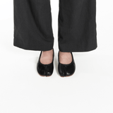 Elodie | Leather Women’s Split - Toe Ballerina Flats - Montrell