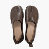 Verona | Microfiber Leather Women’s Split - Toe Ballet Flats - Montrell