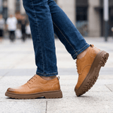 Adrian | Comfortable Nubuck Leather Men's Shoes for Everyday Wear - Montrell