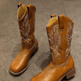 Ravian | Premium Full - Grain Leather Women's Western Boots - Montrell
