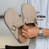 Brooklyn | Lightweight Genuine Leather Men’s Clogs - Montrell
