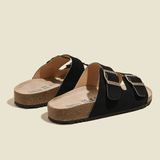 Elias | Summer Genuine Suede Women’s Sandals - Montrell
