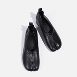 Verona | Microfiber Leather Women’s Split - Toe Ballet Flats - Montrell