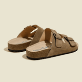 Elias | Summer Genuine Suede Women’s Sandals - Montrell