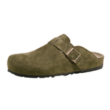 Brooklyn | Lightweight Genuine Leather Men’s Clogs - Montrell