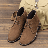 Costner | Tan Nubuck Leather Chukka Boots - Montrell