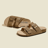 Elias | Summer Genuine Suede Women’s Sandals - Montrell
