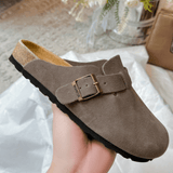 Aveline | Lightweight Suede Women’s Clogs - Montrell