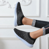 Tavian | Comfortable Black Trainers with Memory Foam Insole - Montrell