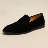 Alden | Suede Penny Loafers for Men’s Casual Footwear - Montrell