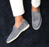 Emilio | Comfortable Faux Leather Loafers for Men - Montrell