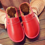 Lorian | Winter Waterproof Leather Men’s Slippers - Montrell