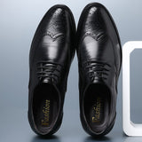 Marcelo | Leather Men’s Oxford Dress Shoes - Montrell
