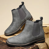 Darian | Slip - On Leather Men’s Cowboy Boots - Montrell