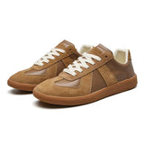Caspian | Retro Sneakers with Mixed Panel Upper | Men - Montrell